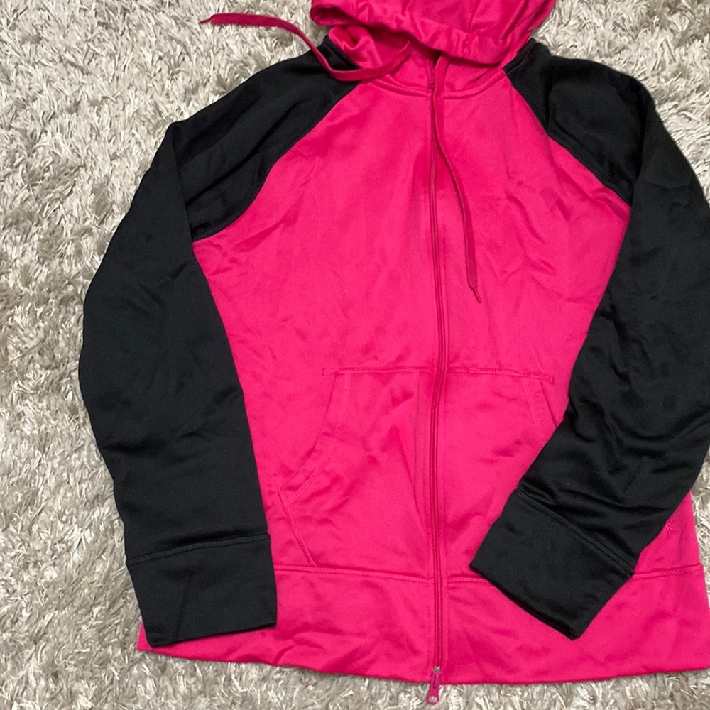Danskin Black and Pink Hoodie
